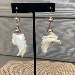 🐚REAL SHELL DROP EARRINGS 🐚